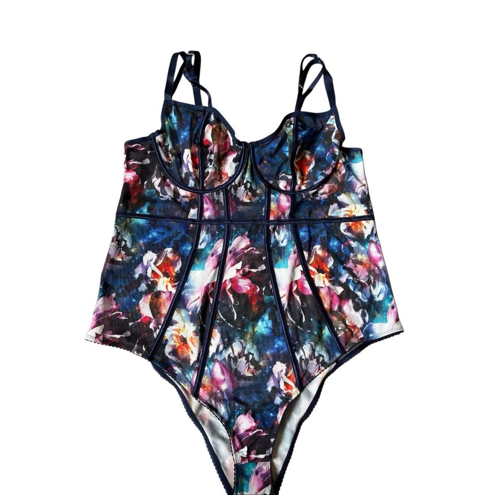 Torrid Curve Simply Mesh Bodysuit Size 2 Us 2x 18… - image 3